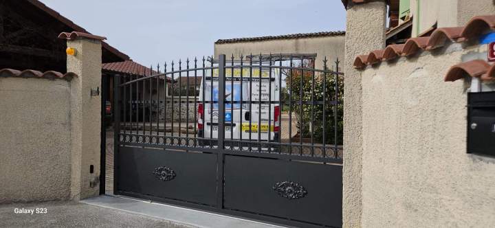 Pose de portails, Saint-Jean-de-Bournay